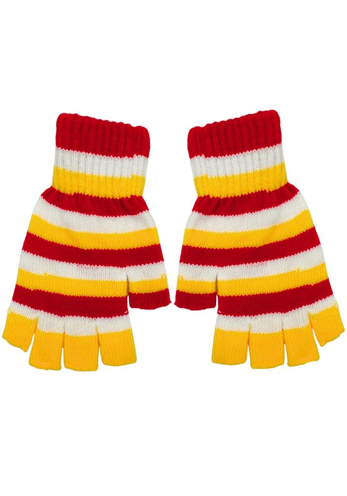 Gebreide Oeteldonk Handschoentjes Dun Gestreept - Festivales