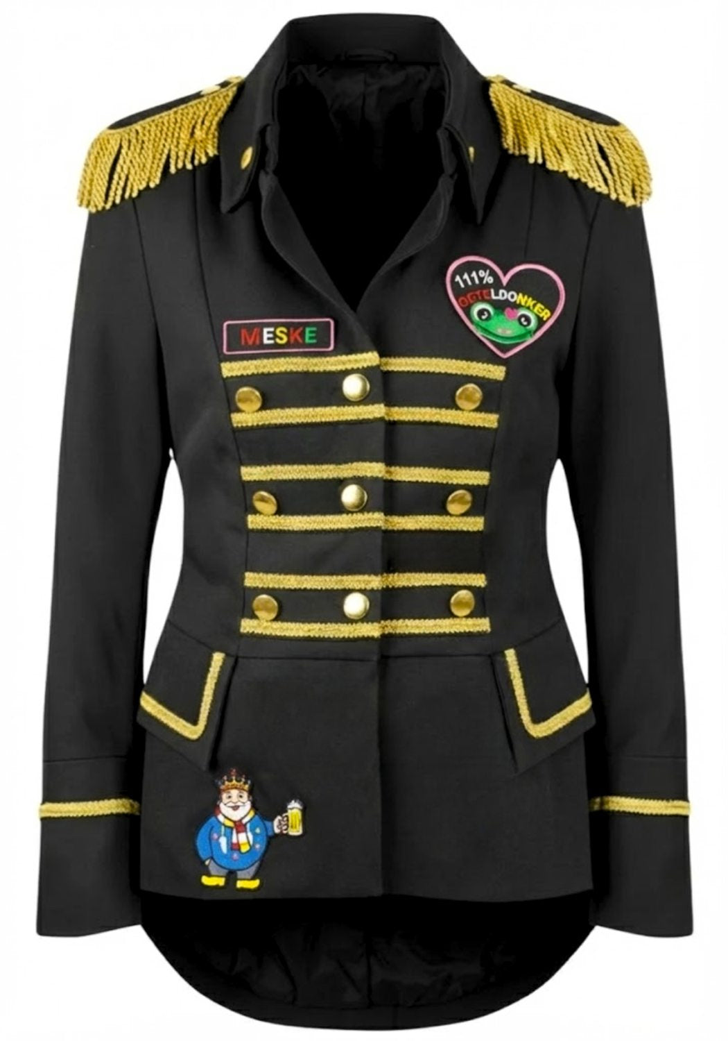 Oeteldonk Jasje - Deluxe - Dames - Gepimpt - Festivales