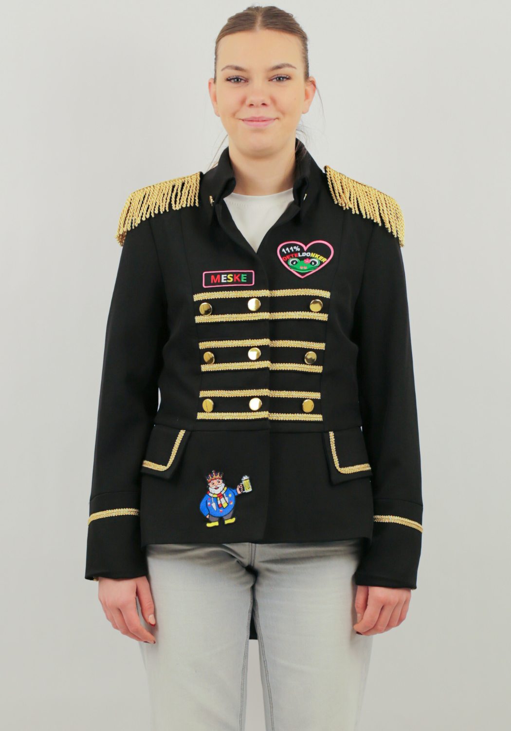 Oeteldonk Jasje - Deluxe - Dames - Gepimpt - Festivales