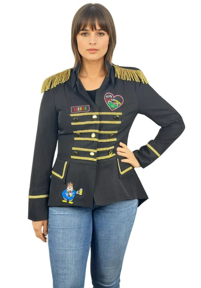 Oeteldonk Jasje - Deluxe - Dames - Gepimpt - Festivales