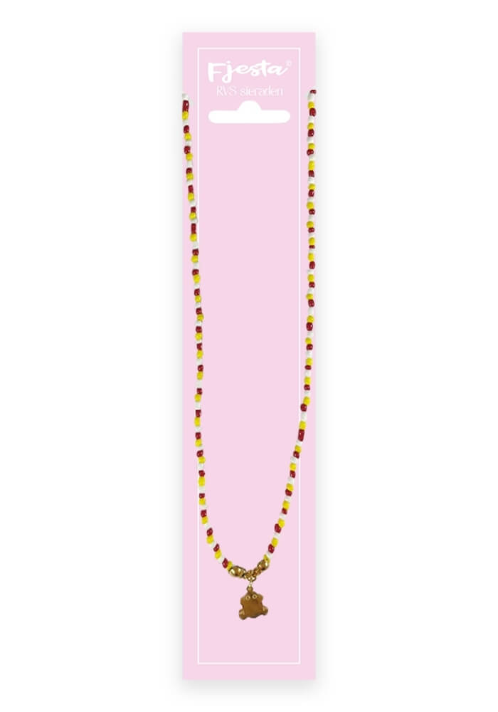 Oeteldonk Ketting Kraaltjes- Premium RVS Goud - Festivales
