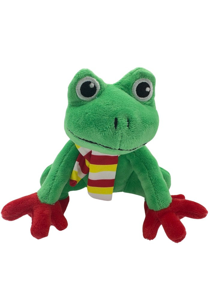 Oeteldonk Kikker Pluche Groot Met Sjaal - Festivales