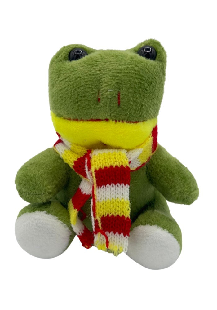 Oeteldonk Pluche Kikker Met Sjaal Gebreid - Festivales