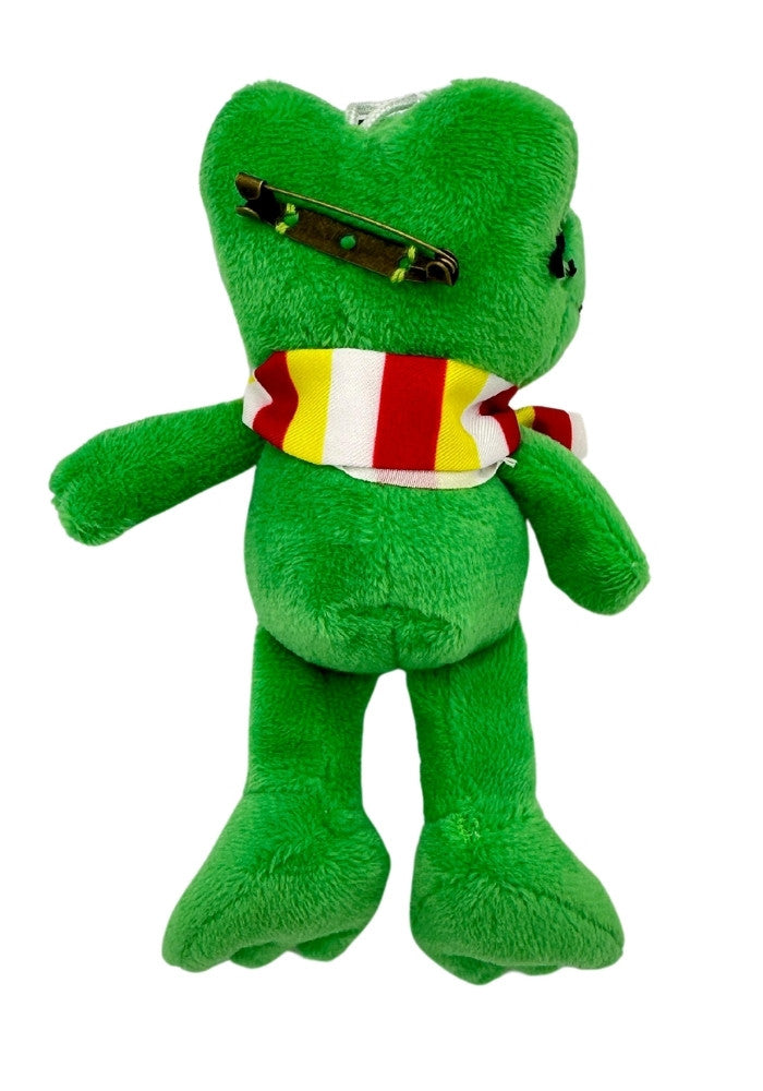 Oeteldonk Kikker Pluche Met Bril En Sjaal - Festivales