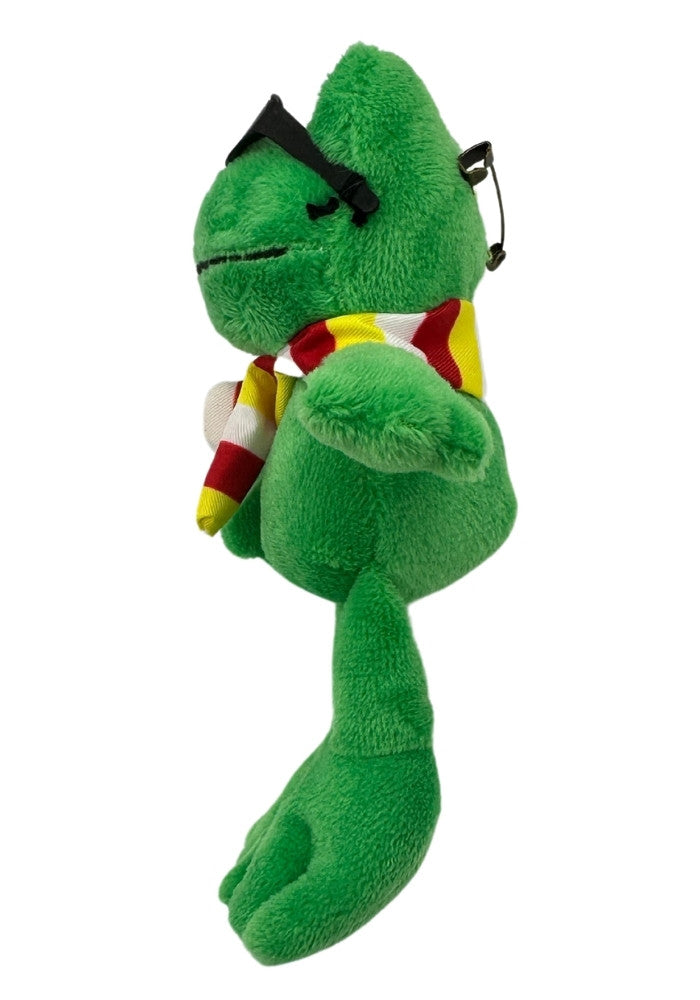 Oeteldonk Kikker Pluche Met Bril En Sjaal - Festivales