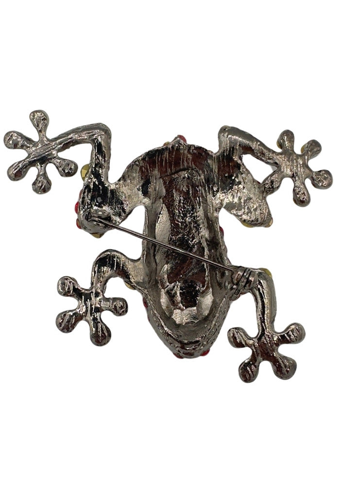 Broche kikker multicolor - Festivales