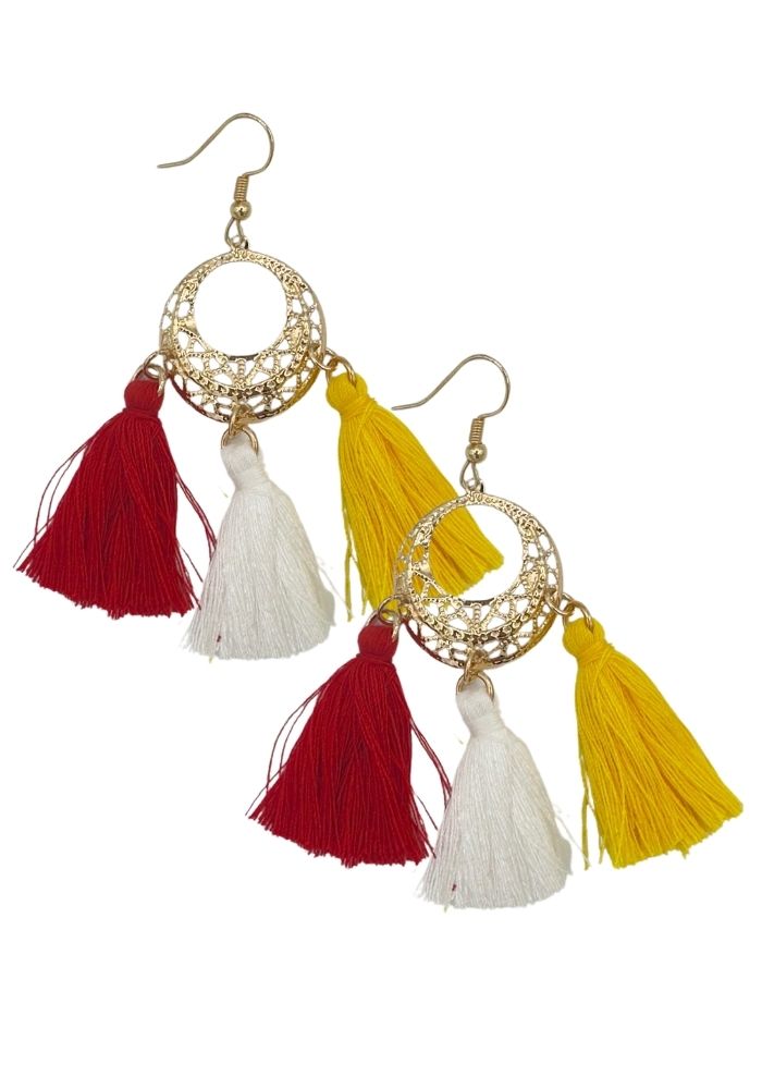 Oorbellen Oeteldonk ibiza flosjes - Festivales