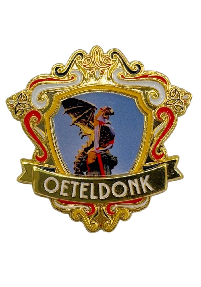 Oeteldonk Pin Spiegellijst Draak - Festivales