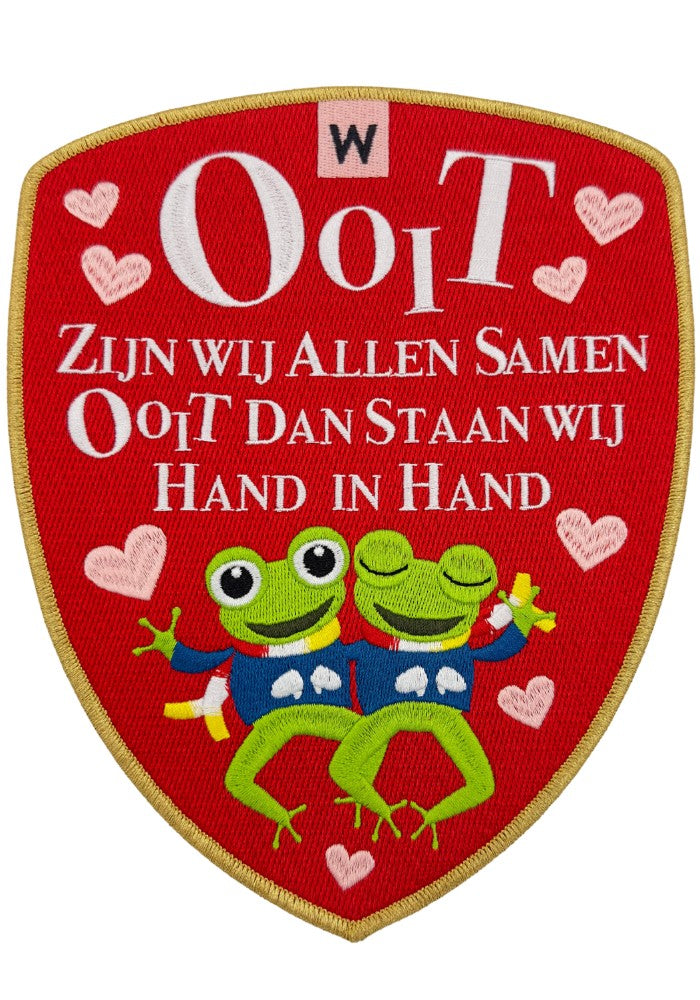 Ooit Zijn Wij Allen Samen - Oeteldonk Rugembleem - Festivales