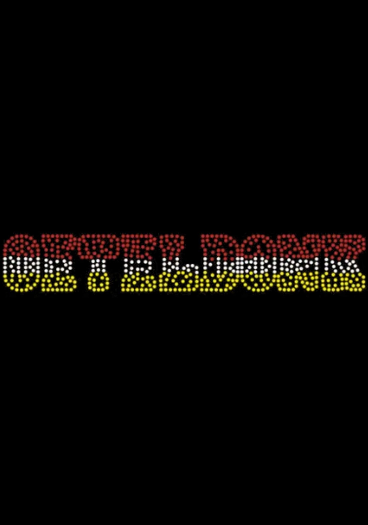 Oeteldonk Strass Rugembleem - Tekst Horizontaal Gevuld - Festivales