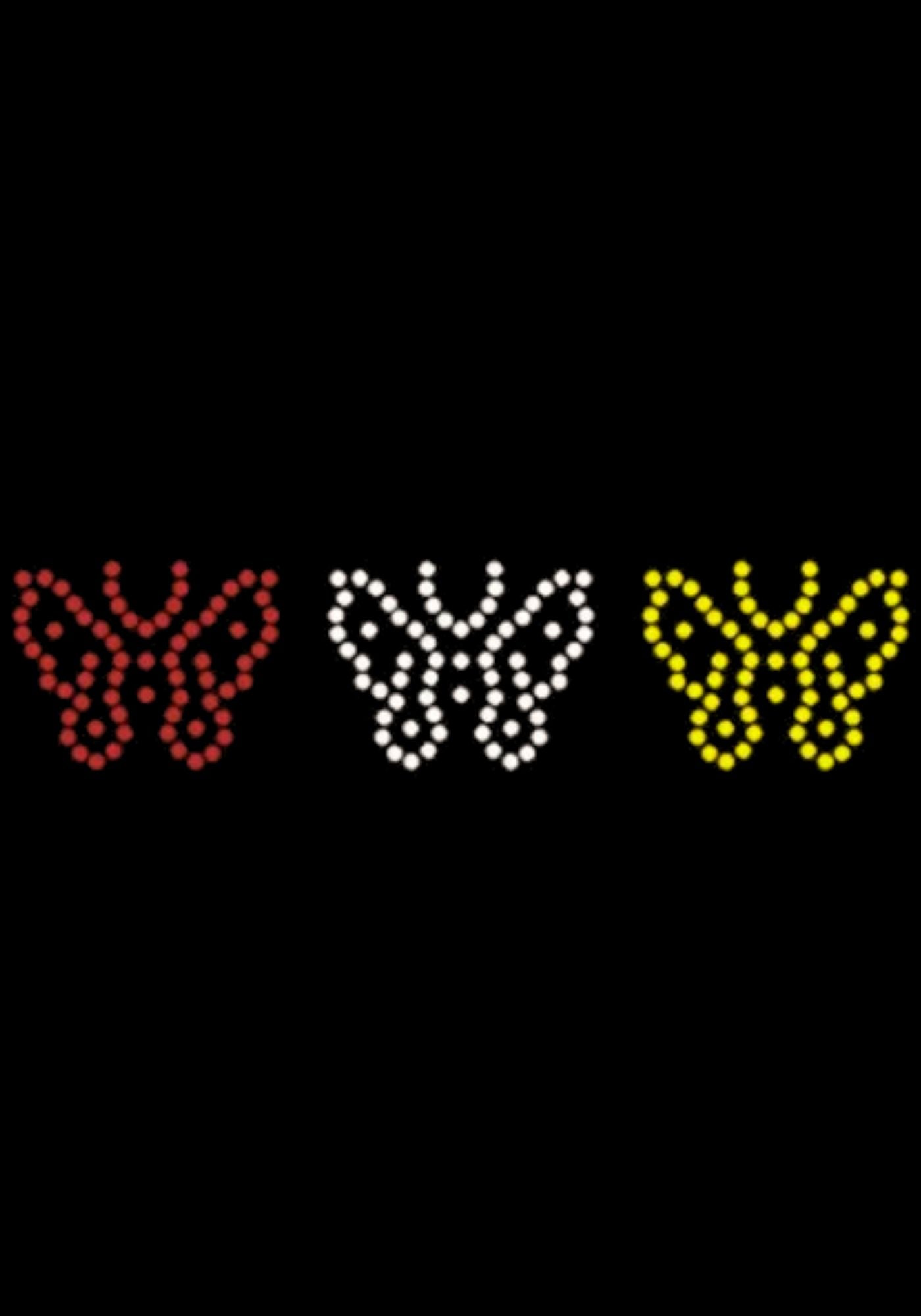 Oeteldonk Strass Embleem - Vlindertjes - Festivales