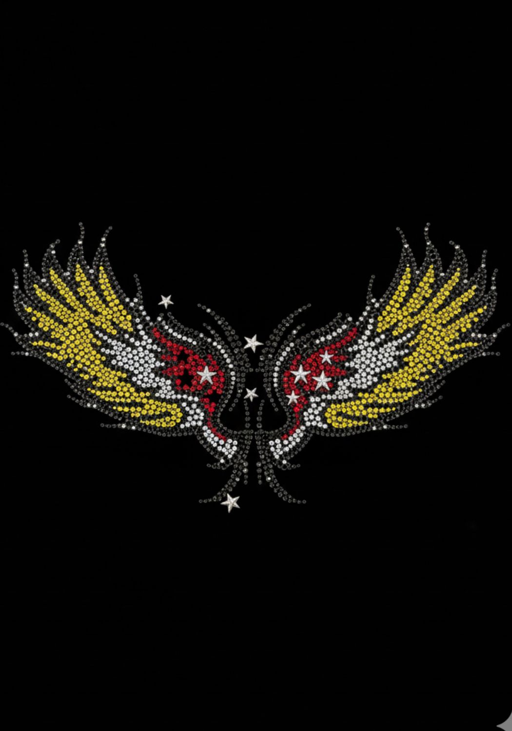 Strass Rugembleem - Oeteldonk Vleugels - Festivales