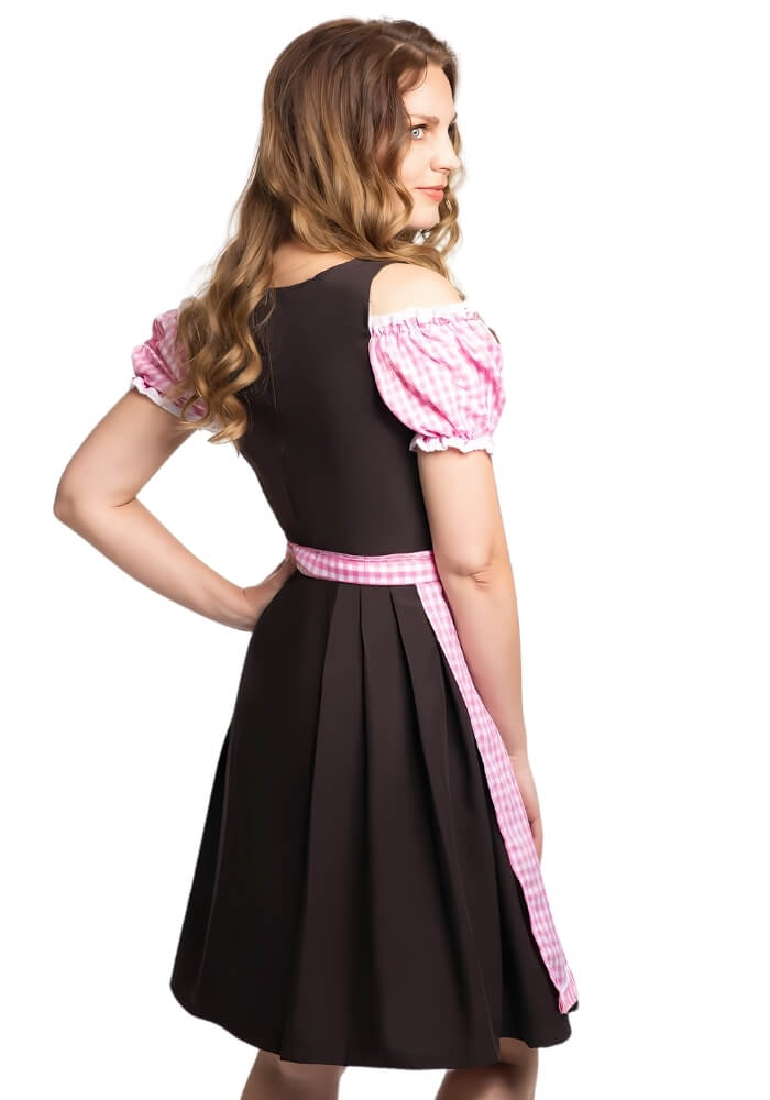 Oktoberfest Dress Anne-Ruth Roze Vrouwen - Festivales