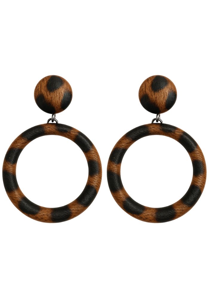 Oorbellen Panter Rond - Festivales