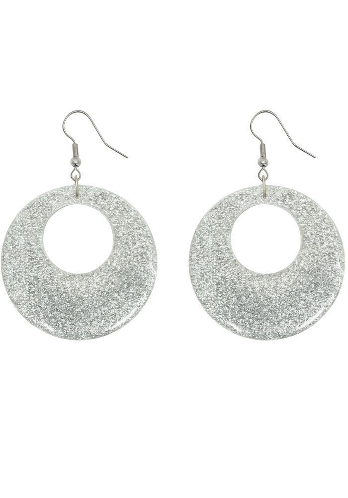 Oorbellen Rond Zilver - Festivales