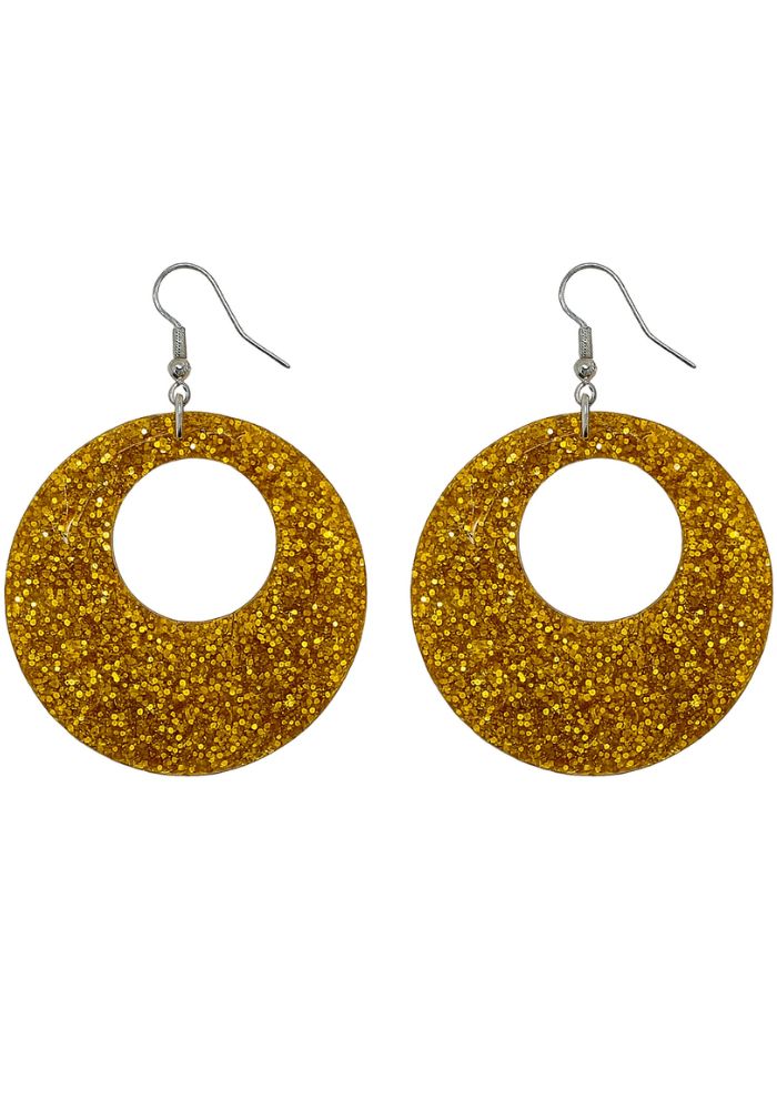 Oorbellen Rond Goud - Festivales