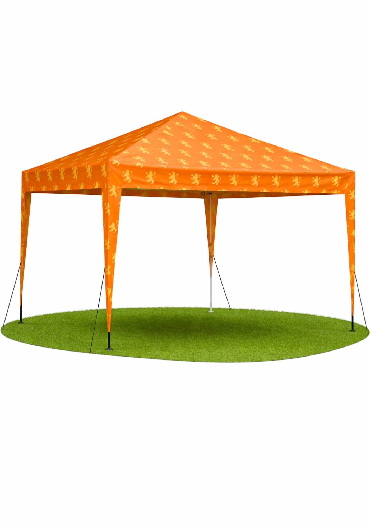 Festival Camping Partytent - 3x3m - Oranje Leeuw - Festivales