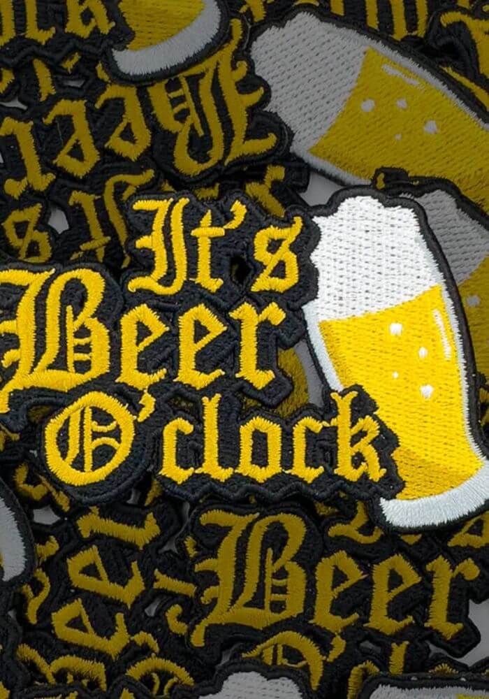 It's Beer O'clock - Overige Embleem - Festivales