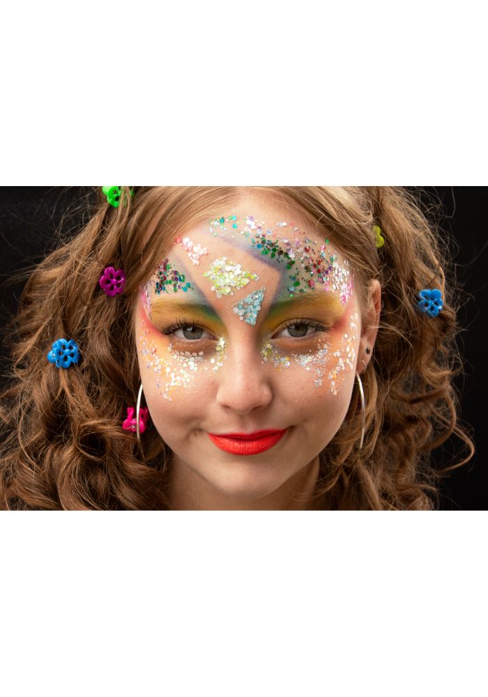 PXP Palette Le Printemps Pressed Chunky Glitter Cream 12 Keuren - Festivales
