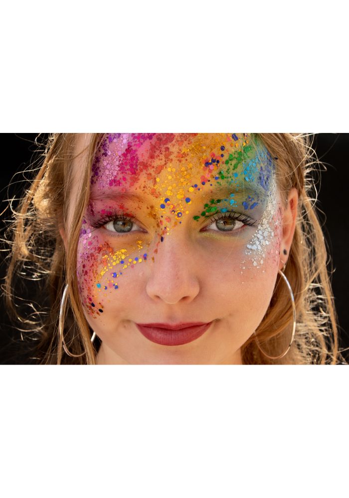 PXP Palette L'été Pressed Chunky Glitter Cream 12 Keuren - Festivales