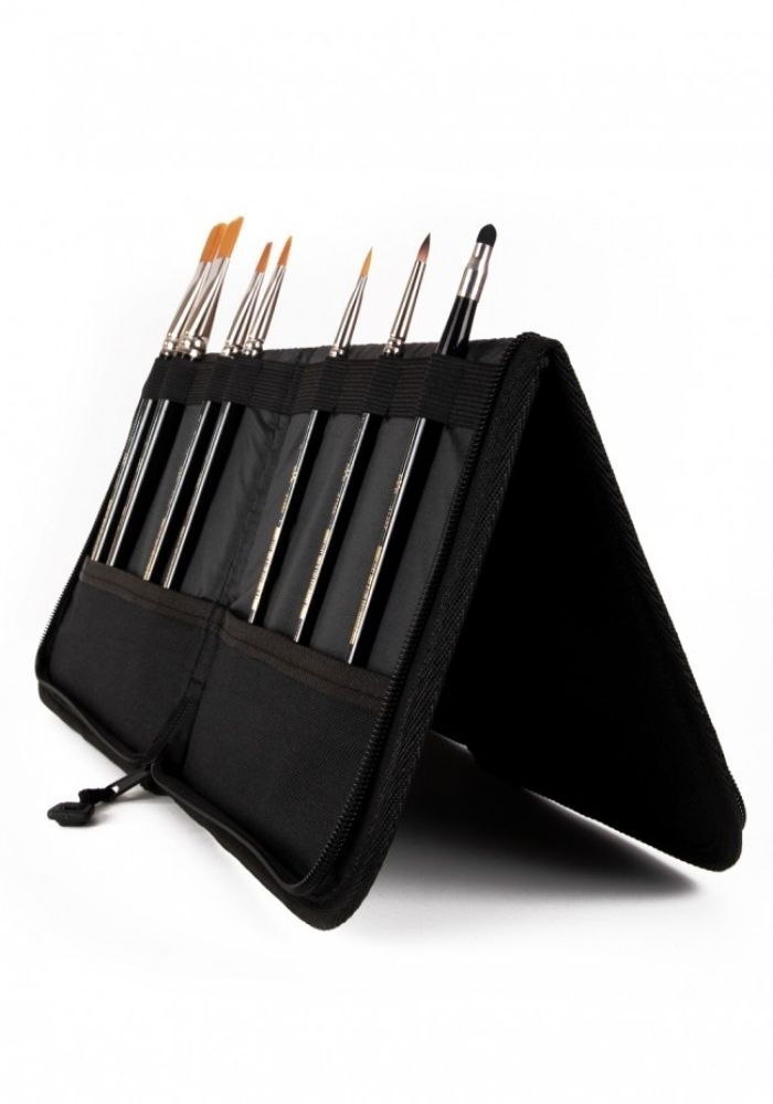 PXP Penselen Etui Zwart - Festivales