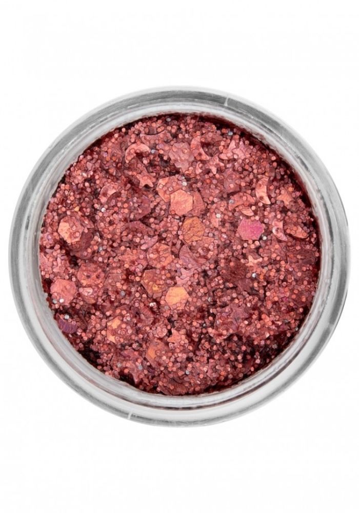 PXP Pressed Chunky Glitter Cream Pink Champagne 10ml - Festivales