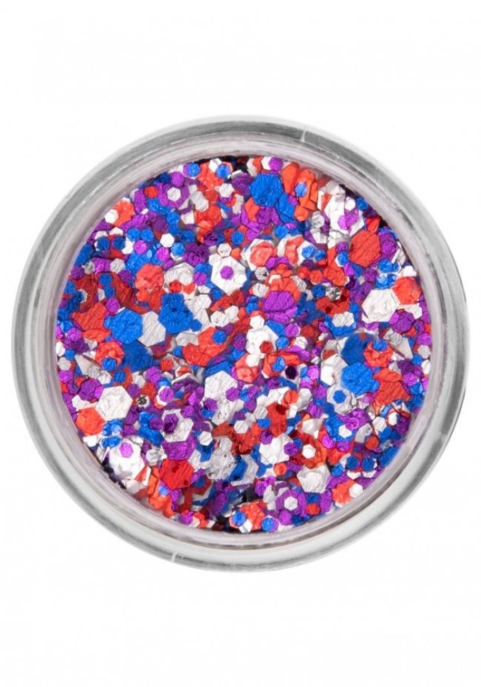 PXP Pressed Chunky Glitter Cream Shiny Chrystals 10ml - Festivales