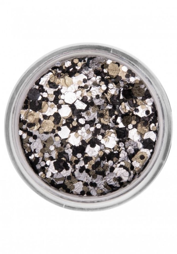 PXP Pressed Chunky Glitter Cream Shiny Gothic 10ml - Festivales