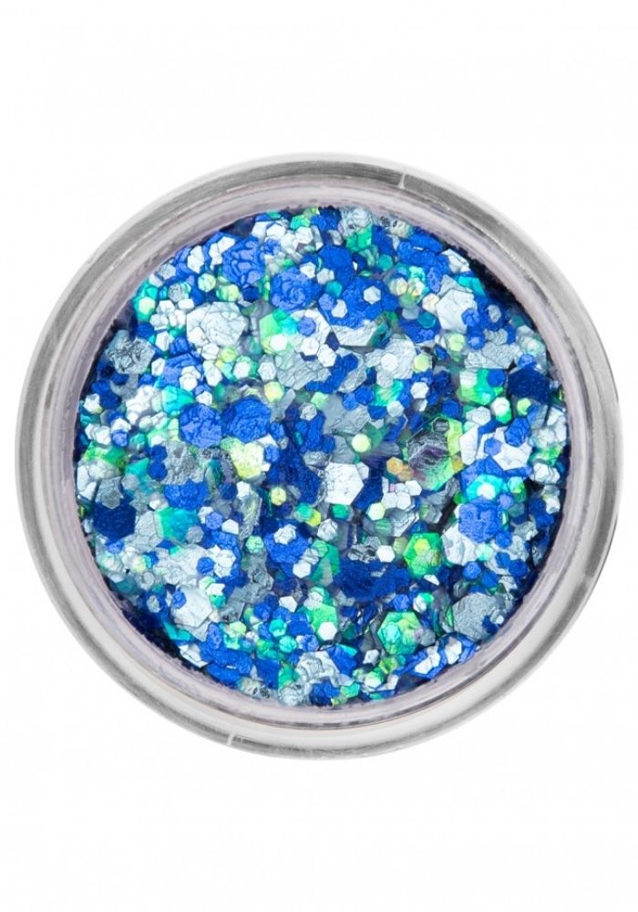 PXP Pressed Chunky Glitter Cream Water Rippels 10ml - Festivales
