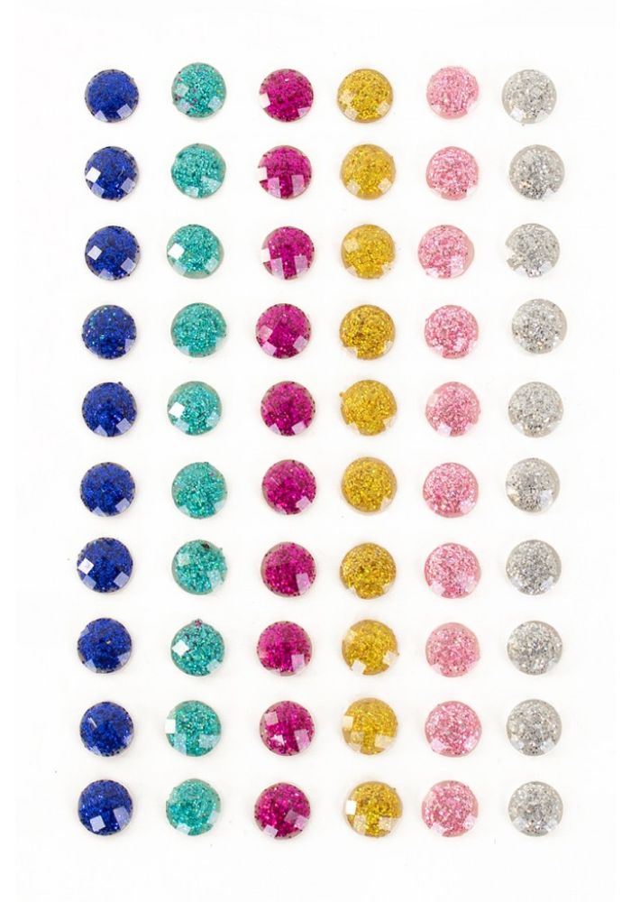 PXP Professional Colours Decoratiestickers Glitter Rondjes - Festivales