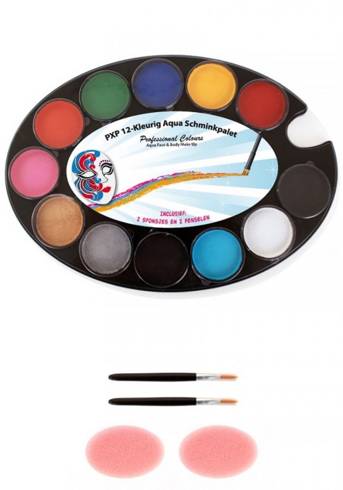 PXP Professional Colours Palet Basic 12x4gr - Festivales