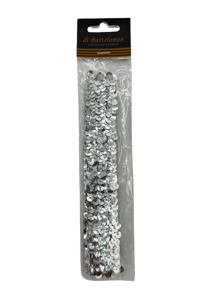 Haarband Pailletten Zilver - Festivales