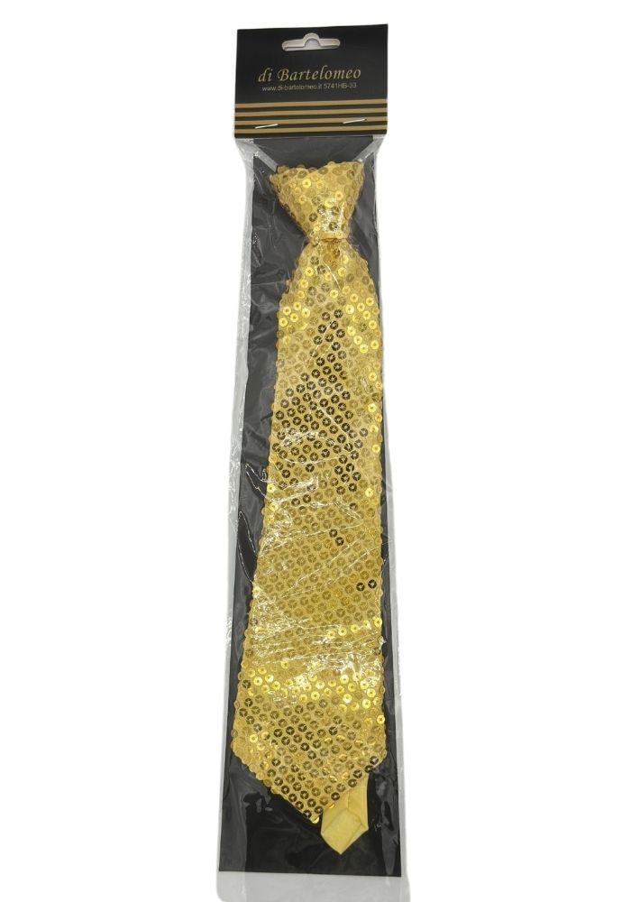 Paillettenstropdas Goud - Festivales