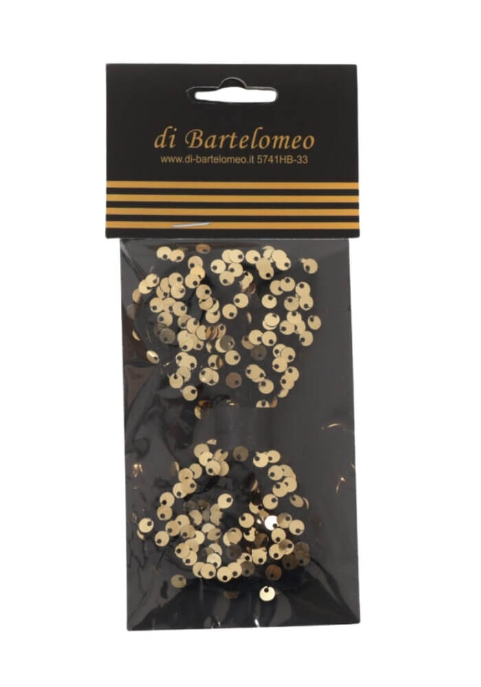 Strikje Pailletten Goud - Festivales