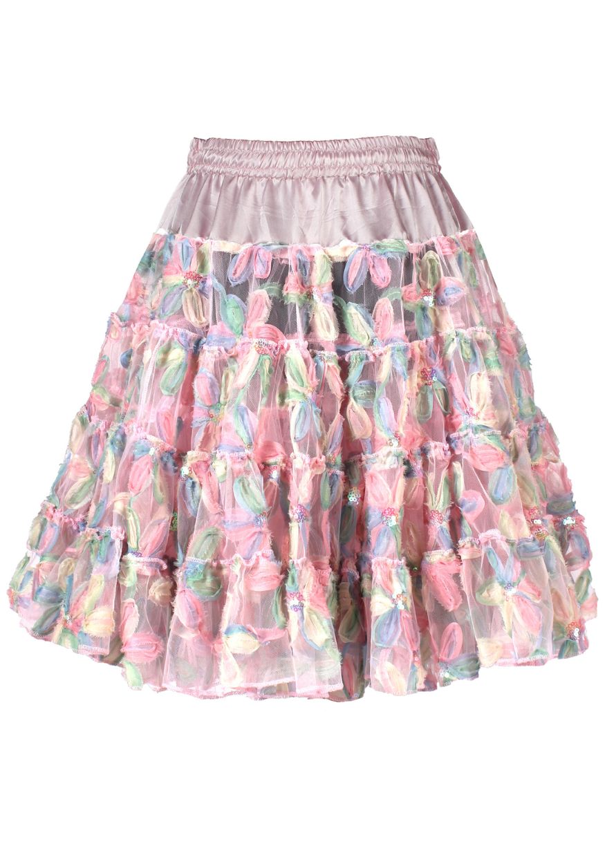 Petticoat Pastel Flower - Festivales