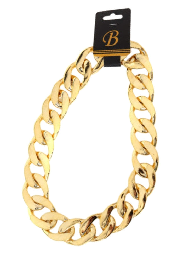 Mega Patser Ketting Goud - Festivales