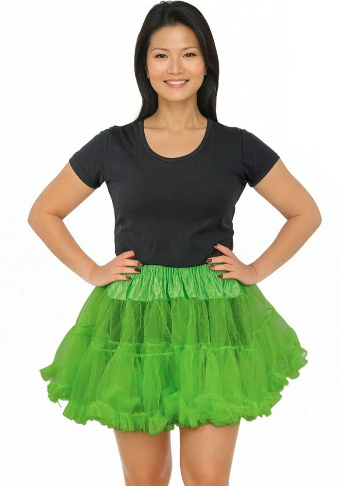 Petticoat Kort Luxe Groen - Festivales