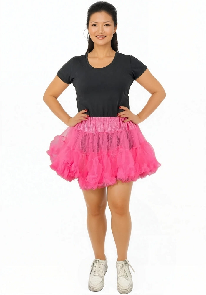 Petticoat Kort Luxe Licht Roze - Festivales
