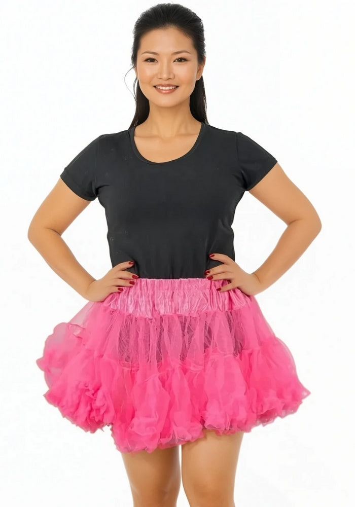 Petticoat Kort Luxe Licht Roze - Festivales