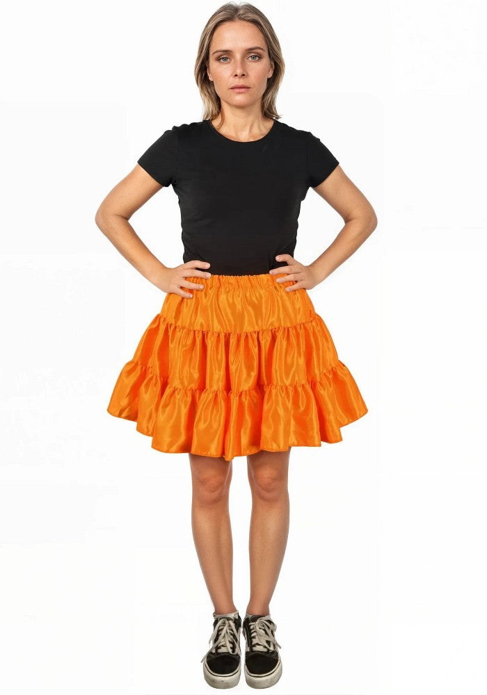 Petticoat Frilled Oranje - Festivales