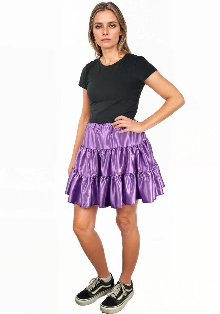 Petticoat Frilled Paars - Festivales