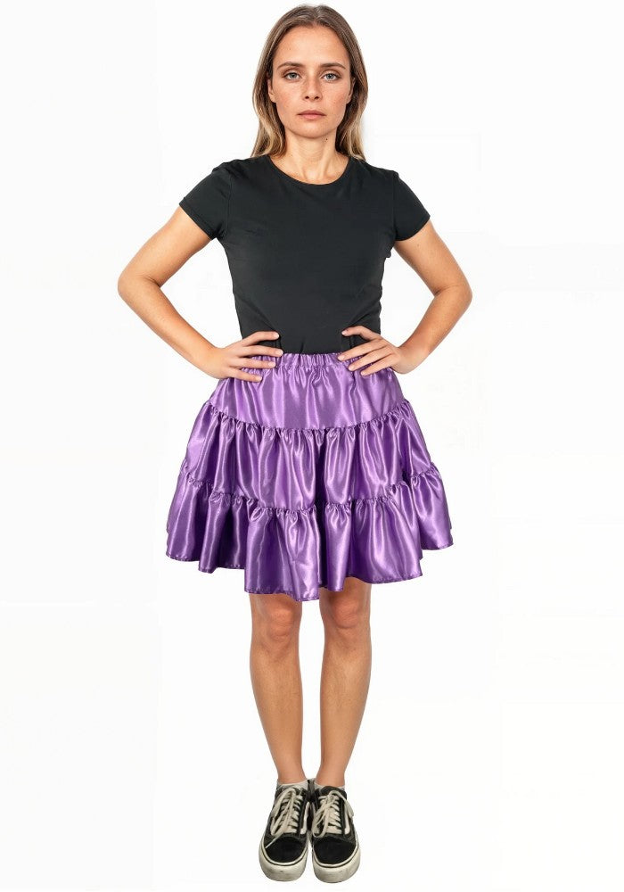 Petticoat Frilled Paars - Festivales