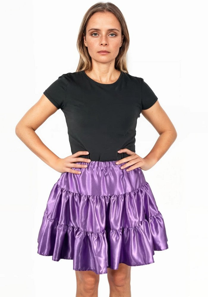 Petticoat Frilled Paars - Festivales