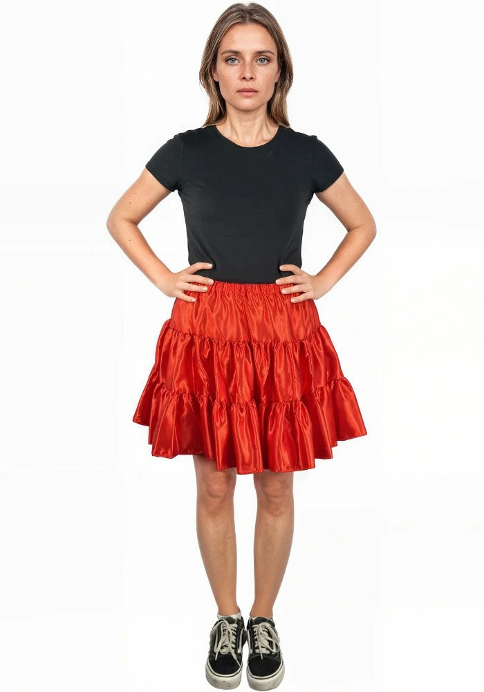 Petticoat Frilled Rood - Festivales