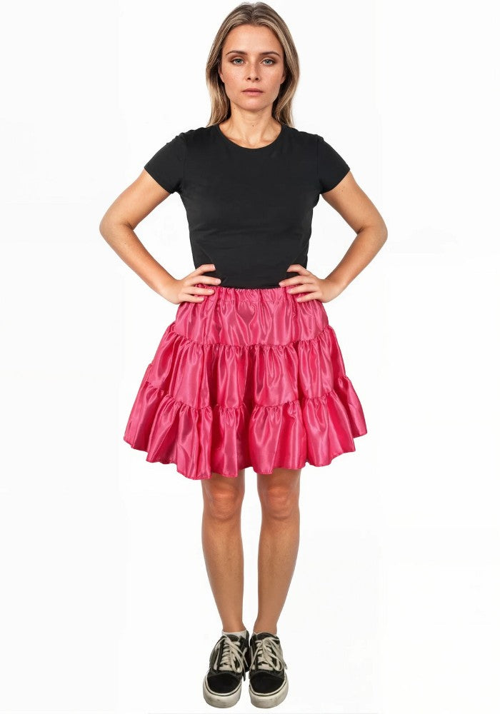 Petticoat Frilled Roze - Festivales