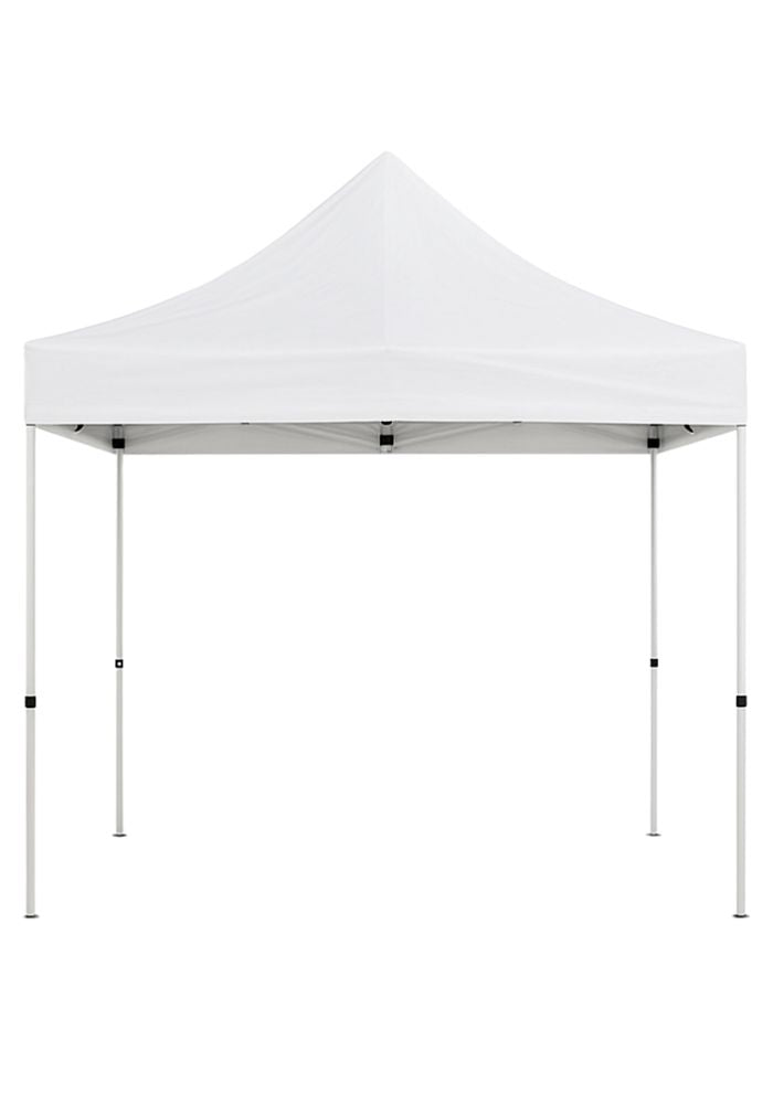 Easy Pop-up Festival Camping Partytent Premium Steel Version - 3x3m - White - Festivales
