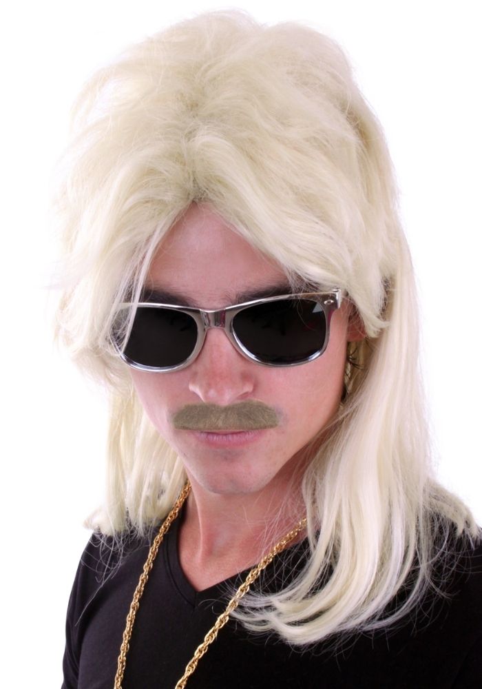 Pruik Met Matje Blond - Festivales