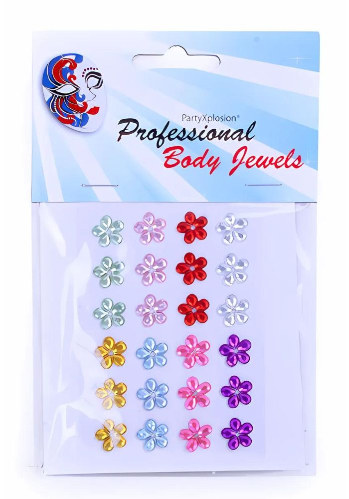 PXP Professional Colours Decoratiestickers 24 Bloemetjes - Festivales