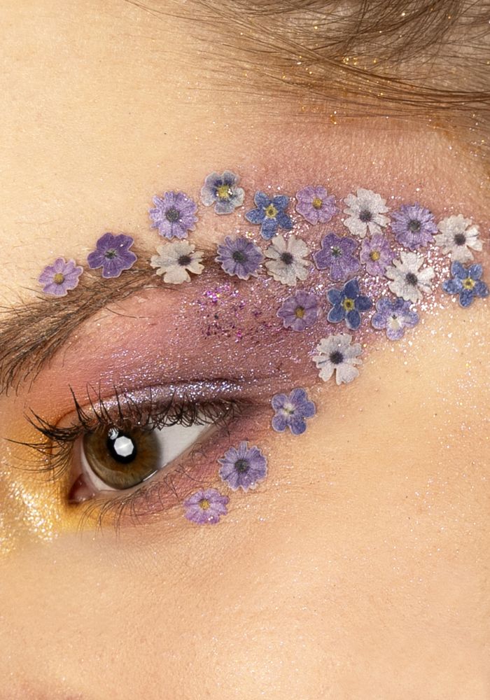 PXP Pressed Chunky Flowers Violet 10ml - Festivales