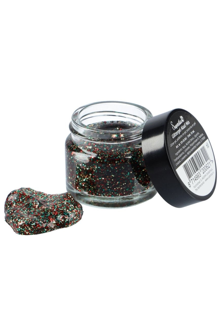 Gel Superstar Glitter Alaaf (Huid&Haar) 15ml - Festivales